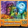 thumbnail image 1 of MasterPieces Glow in the Dark Halloween Terrors 500 Piece Jigsaw Puzzle - Spooky Family Fun, 1 of 7