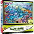 thumbnail image 1 of MasterPieces 500 Piece Glow in the Dark Puzzle - Sea Castle Delight, 1 of 6