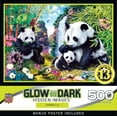 MasterPieces 500 Piece Glow in the Dark Puzzle Shangri La 15"x21
