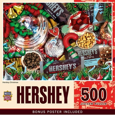 MasterPieces 500 Piece Jigsaw Puzzle - Hershey's Holiday - 15"x21"