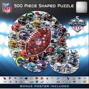 MasterPieces 500 Piece Jigsaw Puzzle - NFL Helmet Shaped - 25"x22"