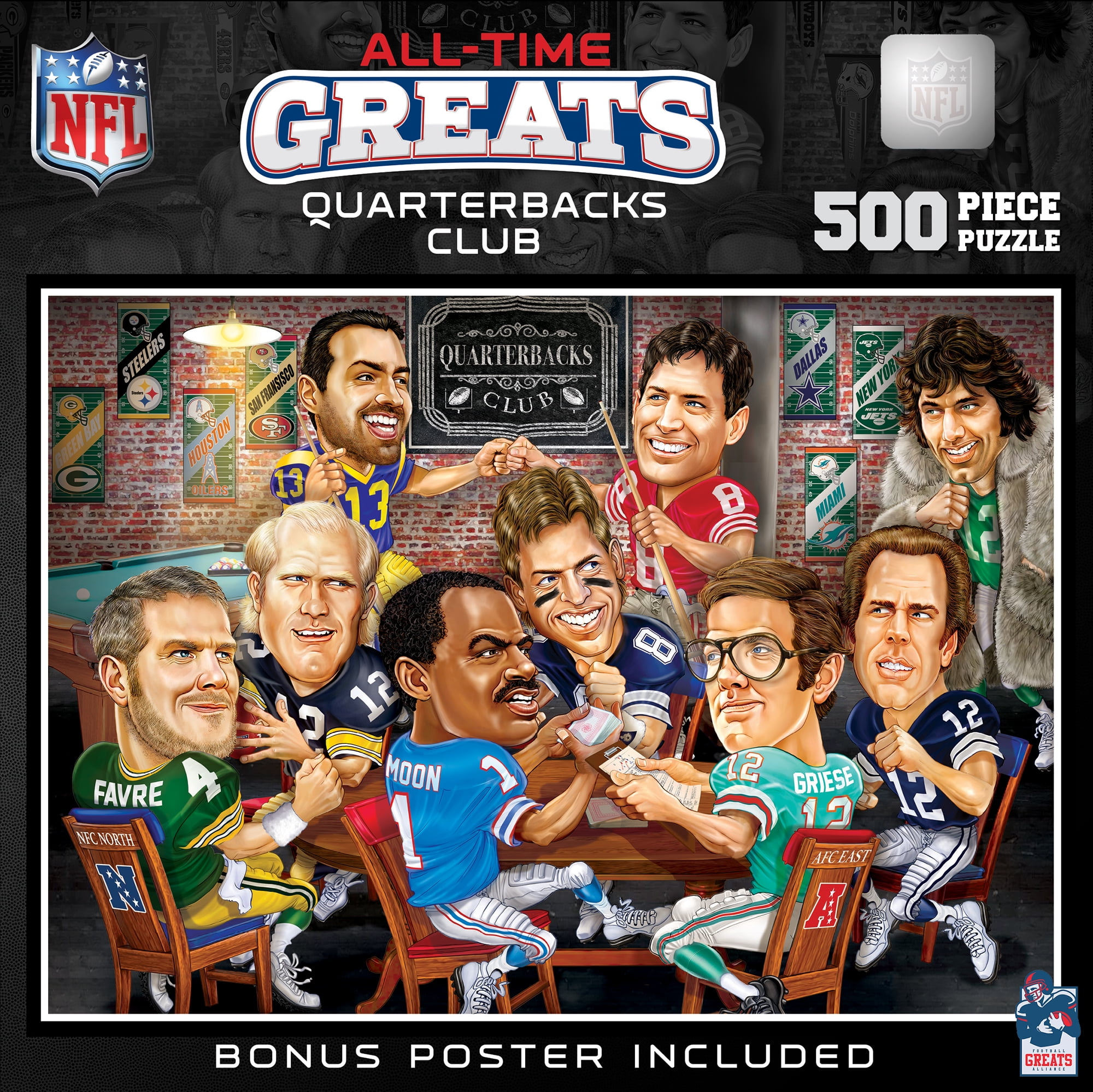 MasterPieces Sports Jigsaw Puzzle for Adults - 500 Piece NFL