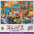thumbnail image 1 of MasterPieces 500 Piece Jigsaw Puzzle for Adults - Hobby Time - 15"x21", 1 of 6