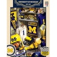 thumbnail image 1 of MasterPieces 500 Piece Puzzle - Michigan Wolverines Locker Room - 15"x21", 1 of 5