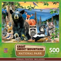 MasterPieces 500 Pieces Jigsaw Puzzle  - Great Smoky Mountains - 15"x21"