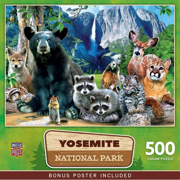 MasterPieces 500 Pieces Jigsaw Puzzle - Yosemite National Park - 15"x21"