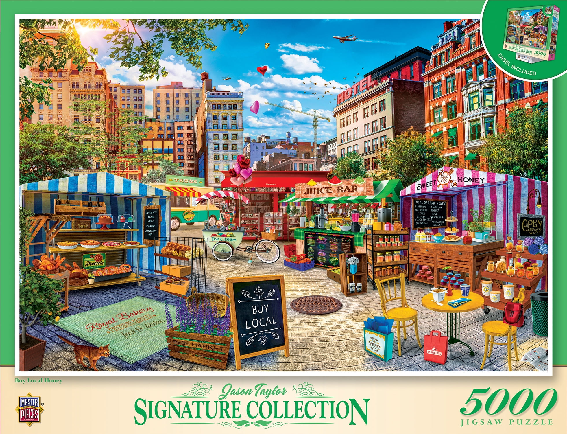 計₱5000フィリピンペソセット MasterPieces 5000 Piece Jigsaw Puzzle - Buy Local Honey - 40