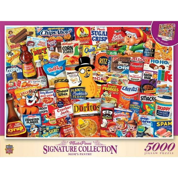 MasterPieces 5000 Piece Jigsaw Puzzle - Mom's Pantry - 40"x60"