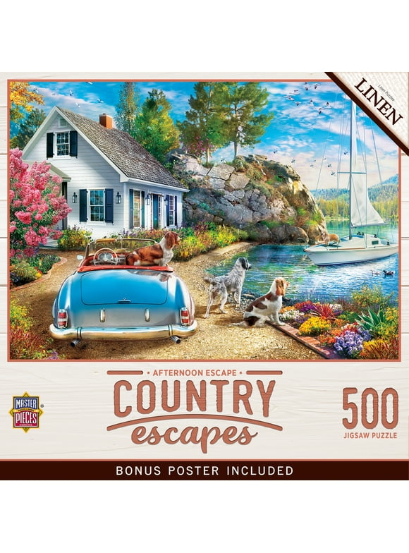 MasterPieces 550 Piece Jigsaw Puzzle - Afternoon Escape - 18"x24"