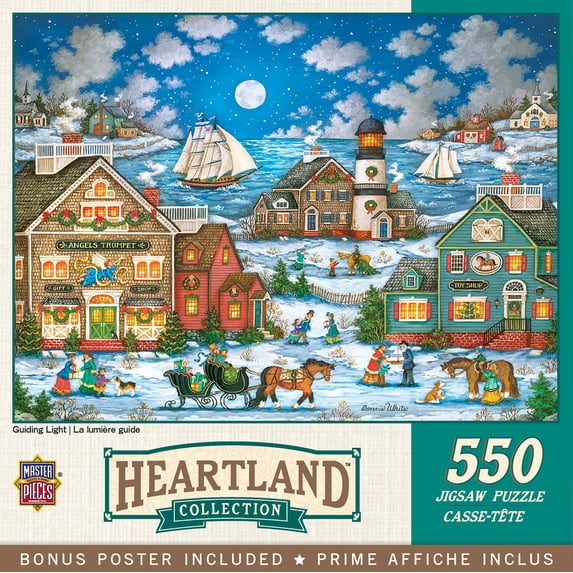 MasterPieces 550 Piece Jigsaw Puzzle for Adults - Guiding Light - 18"x24"