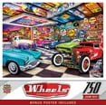 thumbnail image 1 of MasterPieces 750 Piece Jigsaw Puzzle - Collector's Garage - 18"x24", 1 of 7