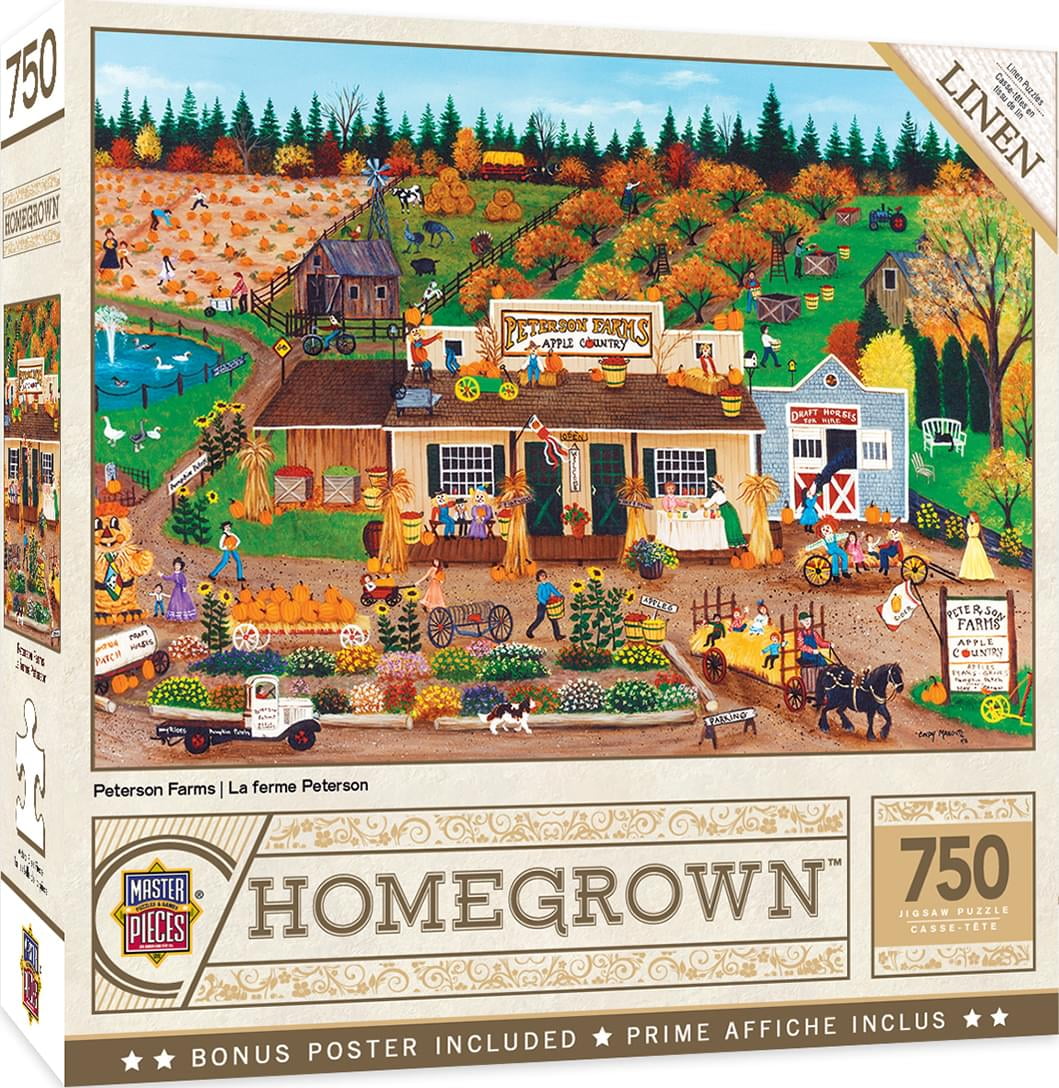 MasterPieces 750 Piece Jigsaw Puzzle for Adults - Peterson Farms - 18"x24"