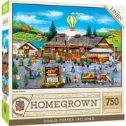 MasterPieces 750 Piece Jigsaw Puzzle for Adults - Sunny Farms - 18"x24"