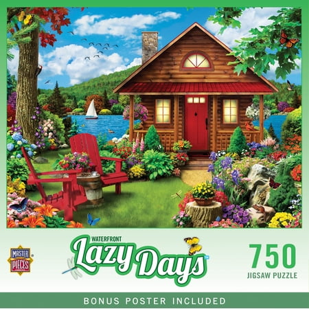 MasterPieces 750 Piece Jigsaw Puzzle for Adults - Waterfront - 18"x24"