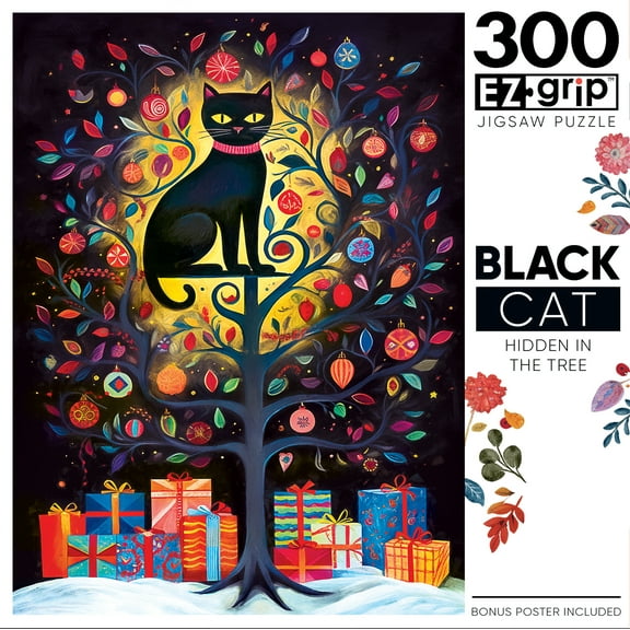 MasterPieces Black Cats - Hidden in the Tree 300 Piece Puzzle