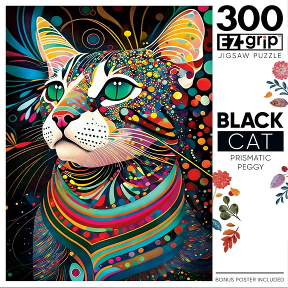 MasterPieces Black Cats - Prismatic Peggy 300 Piece Puzzle