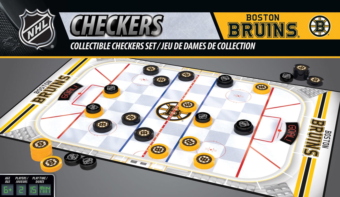 MasterPieces Boston Bruins Checkers Game