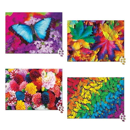 MasterPieces Brilliance - Four 500 Pieces Jigsaw Puzzles