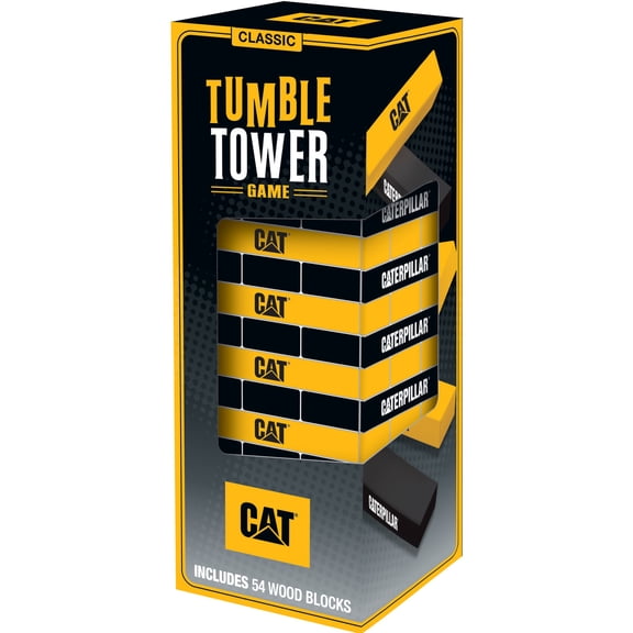 MasterPieces CAT - Caterpillar Tumble Tower Game