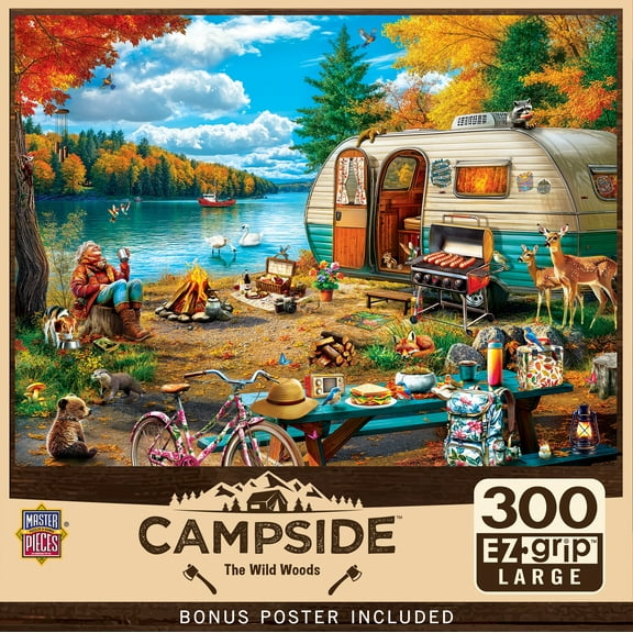 MasterPieces Campside - The Wild Woods 300 Piece EZ Grip Puzzle