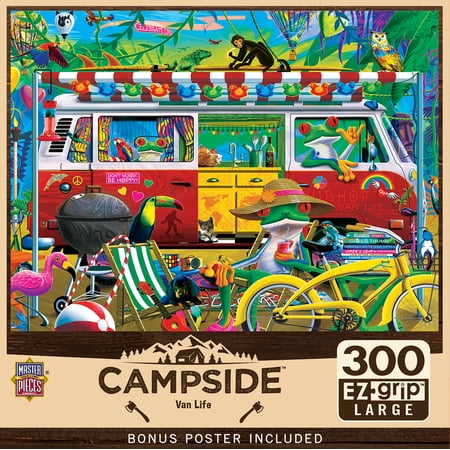 MasterPieces Campside - Van Life 300 Piece EZ Grip Puzzle