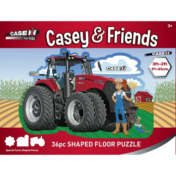 MasterPieces Case IH - Tractor 36 Piece Floor Jigsaw Puzzle for Kids