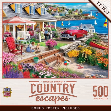 MasterPieces Country Escapes - Timeless Summer 500 Piece Jigsaw Puzzle