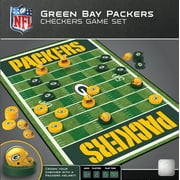 MasterPieces Officially licensed NFL Green Bay Packers Checkers Board Game for Families and Kids ages 6 and Up