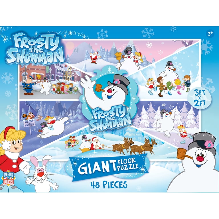 MasterPieces Frosty the Snowman 48 Piece Floor Jigsaw Puzzle for