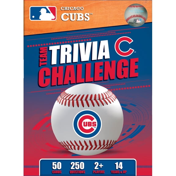 MasterPieces Officially Licensed NFL Chicago Cubs Trivia Challenge Card Game