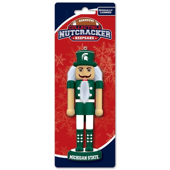 MasterPieces Game Day - NCAA Michigan State Spartans - Team Keepsake Nutcracker