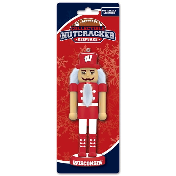 MasterPieces Game Day - NCAA Wisconsin Badgers - Team Keepsake Nutcracker