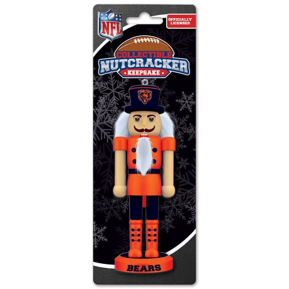 MasterPieces Game Day - NFL Chicago Bears - Team Keepsake Nutcracker