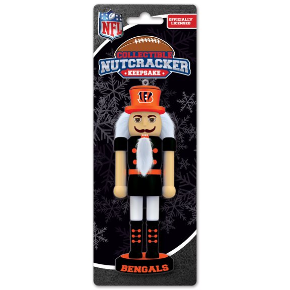 MasterPieces Game Day - NFL Cincinnati Bengals - Team Keepsake Nutcracker