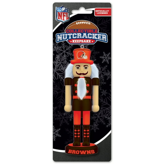 MasterPieces Game Day - NFL Cleveland Browns - Team Keepsake Nutcracker