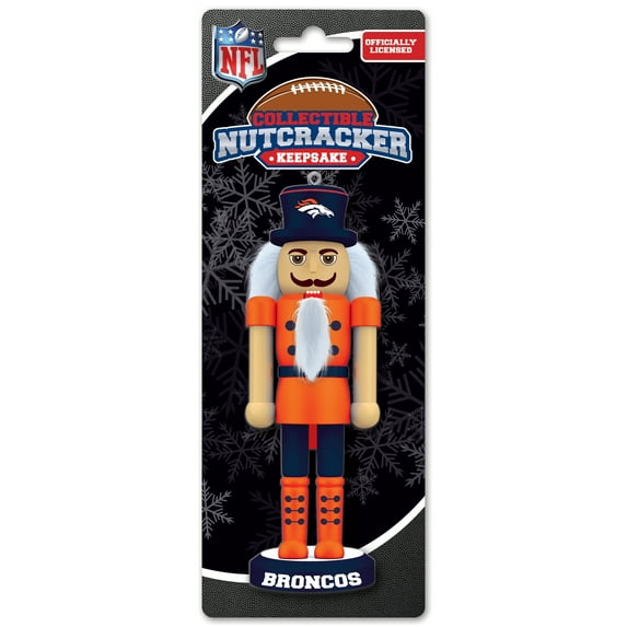 MasterPieces Game Day - NFL Denver Broncos - Team Keepsake Nutcracker