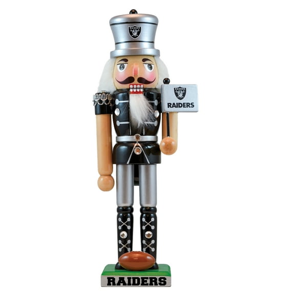 MasterPieces Game Day - NFL Las Vegas Raiders - Team Nutcracker