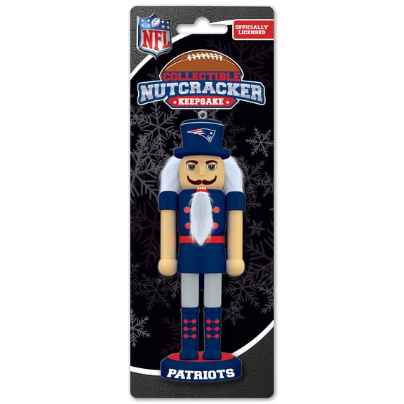 MasterPieces Game Day - NFL New England Patriots - Team Keepsake Nutcracker