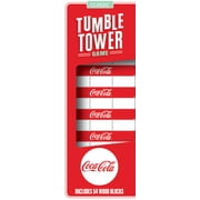 MasterPieces Games - Coca-Cola Wood Block Tumble Tower