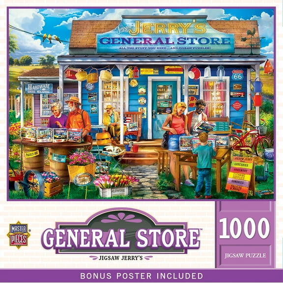 MasterPieces 1000 Piece Puzzle - Jigsaw Jerry's - 19.25"x26.75"
