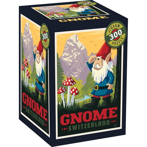 MasterPieces Gnome 300 Piece Jigsaw Puzzle for Adults