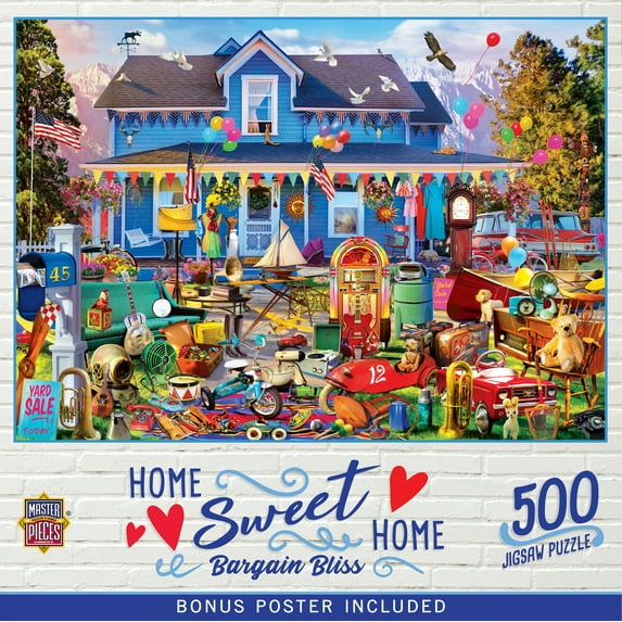 MasterPieces Home Sweet Home - Bargain Bliss 500 Piece Jigsaw Puzzle