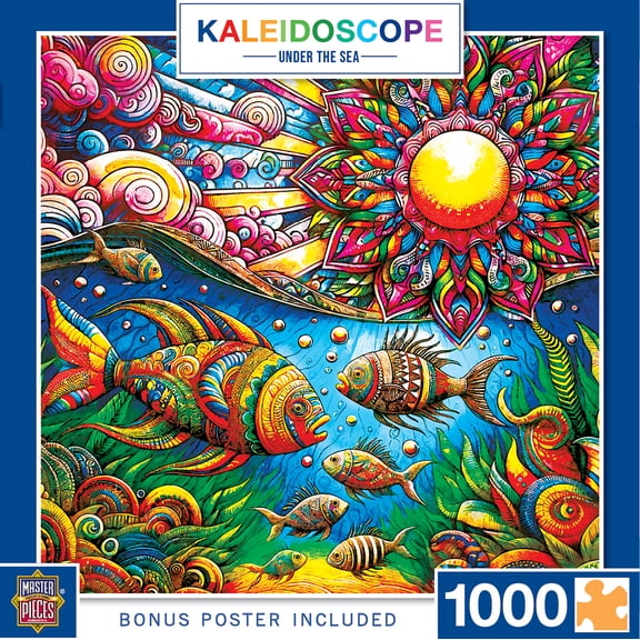 MasterPieces Kaleidoscope - Under The Sea 1000 Piece Puzzle