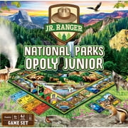 MasterPieces Junior Ranger National Parks Opoly Jr. Board Game - Explore World of Animals