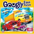 thumbnail image 1 of MasterPieces Kids Funny Jigsaw Puzzle - Vehicles Googly Eyes 48 Piece, 1 of 5