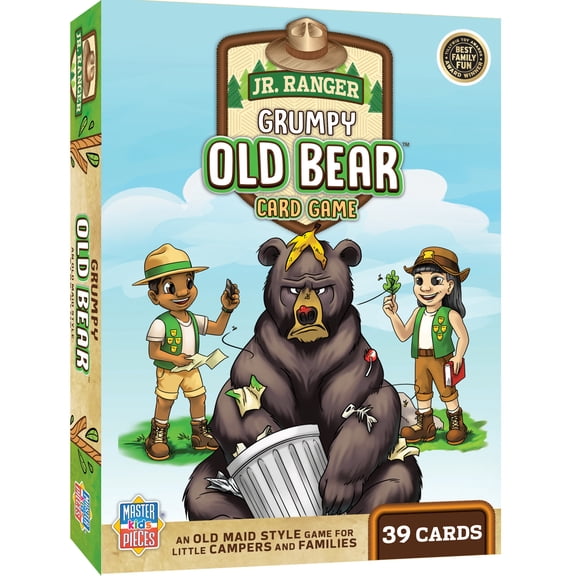 MasterPieces Games - Jr Ranger - Grumpy Old Bear Card Game