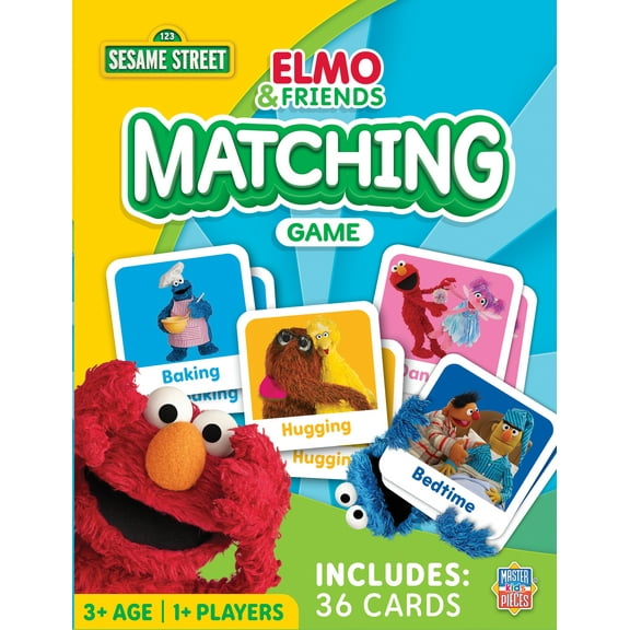 MasterPieces Kids Games - Sesame Street Matching Game