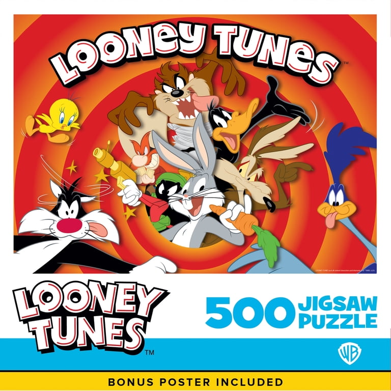 Looney Tunes 500ピースジグソーパズル MasterPieces - Looney Tunes 500 Piece Jigsaw Puzzle for Adults