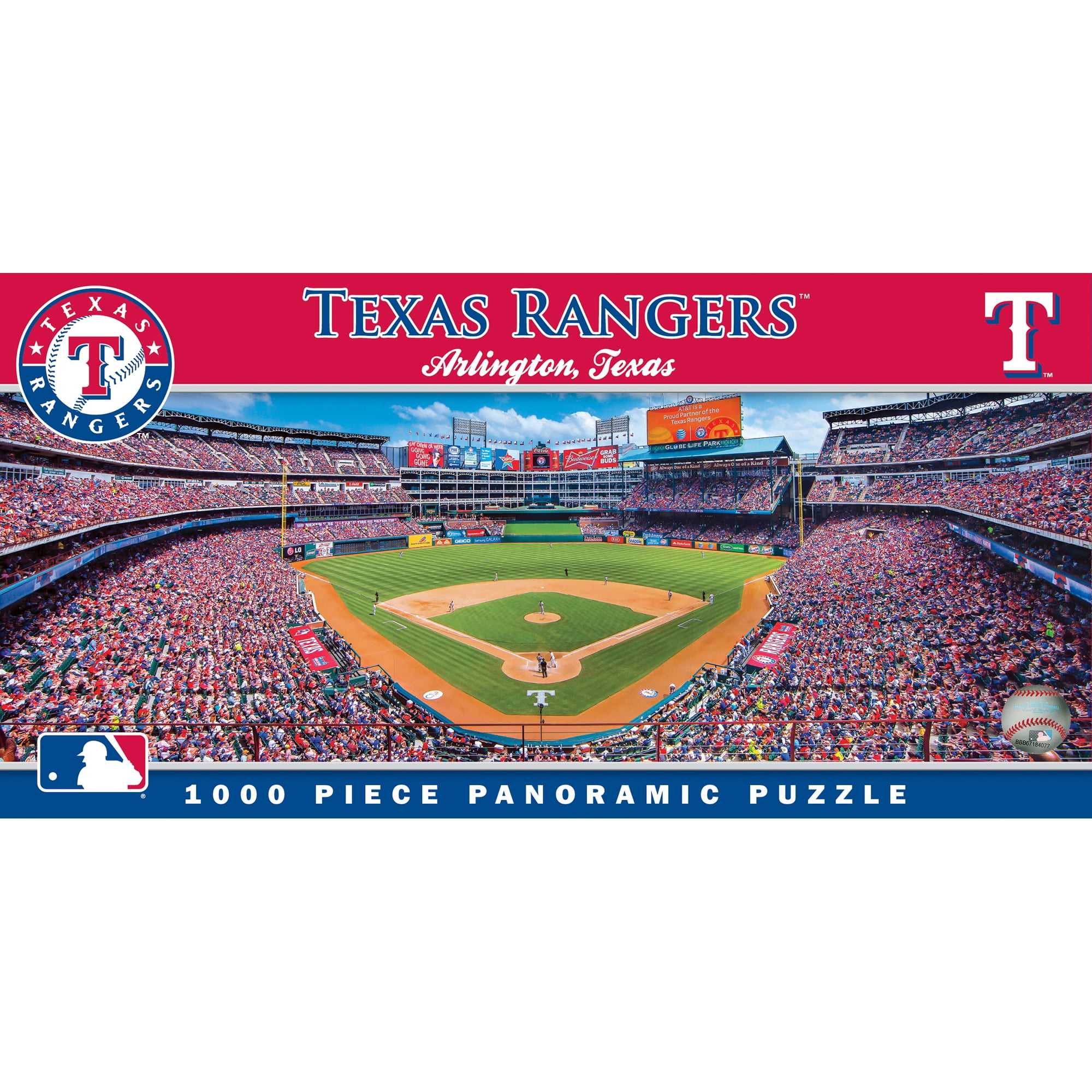 MasterPieces MLB Texas Rangers 1000 Piece Stadium (Baseball