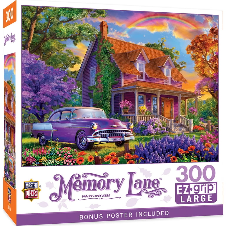 MasterPieces, Memory Lane - Violet Lives Here 300 Piece EZ Grip